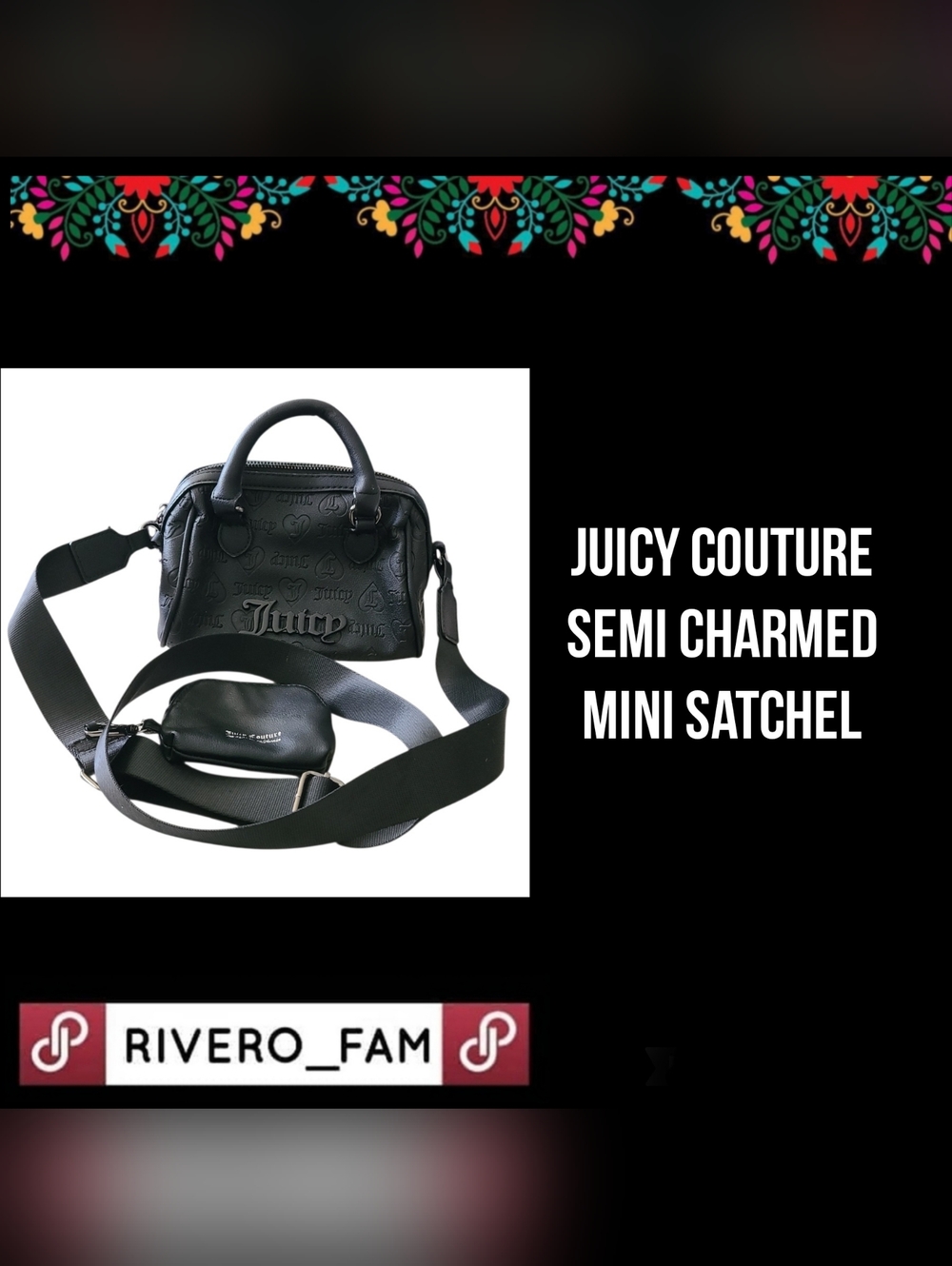 JUICY COUTURE | SEMI CHARMED | MINI SATCHEL